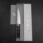 Petty AUS-8 Tsuchime Western Black Handle 135mm (5.3”)-[Musashi]-[Japanese-Kitchen-Knives]