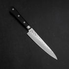 Petty AUS-8 Tsuchime Western Black Handle 135mm (5.3”)-[Musashi]-[Japanese-Kitchen-Knives]