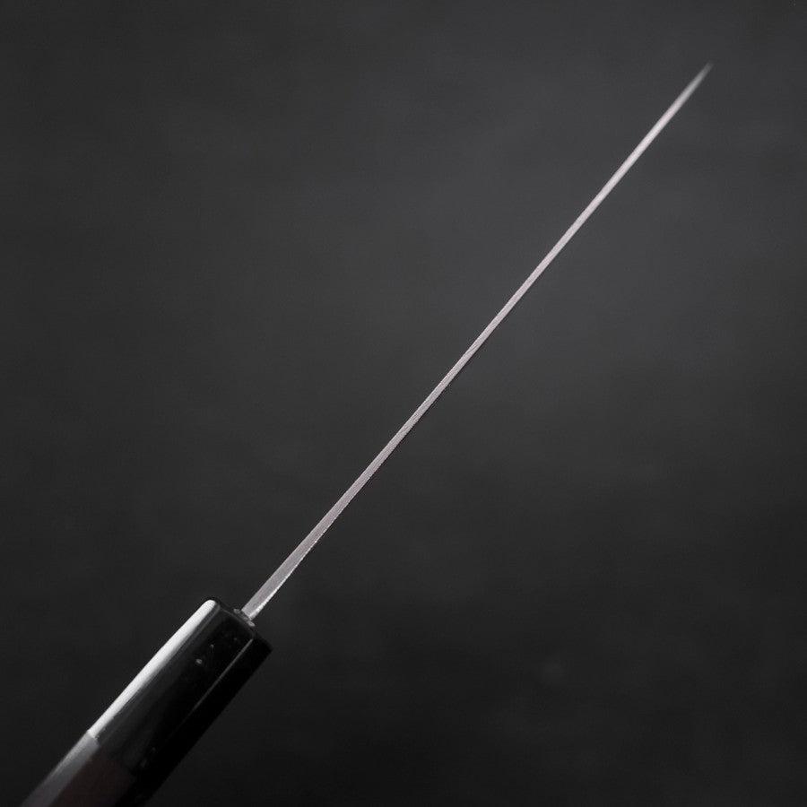 ペティ 青紙1号 黒打ち 彫金 桜 バッファロー黒檀柄 150mm – MUSASHI