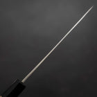 Petty Blue Steel #1 Stainless Clad Kurouchi Buffalo Magnolia Handle 150mm (5.9”)-[Musashi]-[Japanese-Kitchen-Knives]