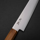 Petty Blue Steel #2 Polished Olive Handle 150mm (5.9”)-[Musashi]-[Japanese-Kitchen-Knives]