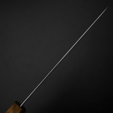 Petty Blue Steel #2 Polished Olive Handle 150mm (5.9”)-[Musashi]-[Japanese-Kitchen-Knives]