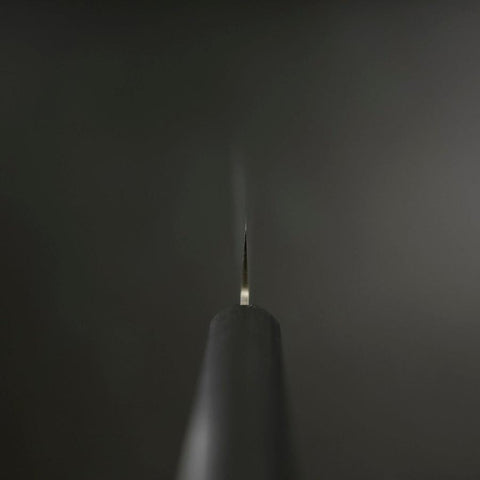 Petty Blue Steel #2 Polished Western Black Handle 150mm (5.9”)-[Musashi]-[Japanese-Kitchen-Knives]