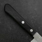 Petty Blue Steel #2 Polished Western Black Handle 150mm (5.9”)-[Musashi]-[Japanese-Kitchen-Knives]