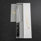 Petty Blue Steel #2 Polished Western Black Handle 150mm (5.9”)-[Musashi]-[Japanese-Kitchen-Knives]