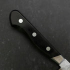 Petty Blue Steel #2 Tsuchime Stainless Clad Western Handle 135mm (5.3”)-[Musashi]-[Japanese-Kitchen-Knives]