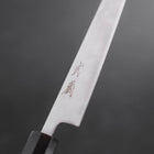 Petty Blue Super Polished Ebony Handle 150mm (5.9”)-[Musashi]-[Japanese-Kitchen-Knives]