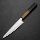 Petty Blue Super Polished Yaki Urushi Handle 135mm (5.3”)-[Musashi]-[Japanese-Kitchen-Knives]
