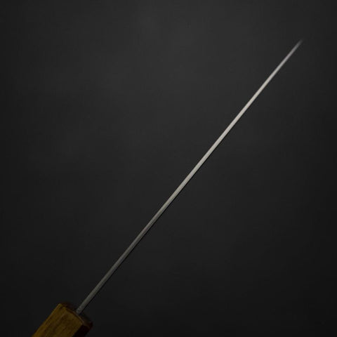 Petty Blue Super Polished Yaki Urushi Handle 135mm (5.3”)-[Musashi]-[Japanese-Kitchen-Knives]