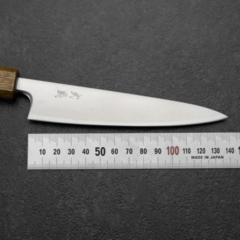 Petty Blue Super Polished Yaki Urushi Handle 135mm (5.3”)-[Musashi]-[Japanese-Kitchen-Knives]