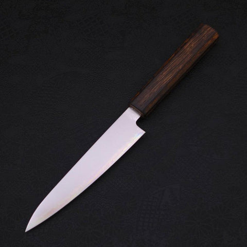 Petty Chromax Polished Sumi Urushi Handle 150mm (5.9”)-[Musashi]-[Japanese-Kitchen-Knives]