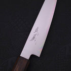 Petty Chromax Polished Sumi Urushi Handle 150mm (5.9”)-[Musashi]-[Japanese-Kitchen-Knives]