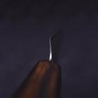 Petty Chromax Polished Sumi Urushi Handle 150mm (5.9”)-[Musashi]-[Japanese-Kitchen-Knives]