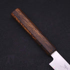 Petty Chromax Polished Sumi Urushi Handle 150mm (5.9”)-[Musashi]-[Japanese-Kitchen-Knives]