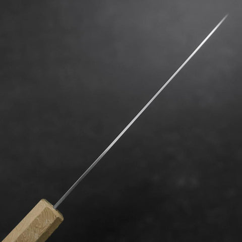 Petty Chromax Polished White Urushi Handle 150mm (5.9”)-[Musashi]-[Japanese-Kitchen-Knives]