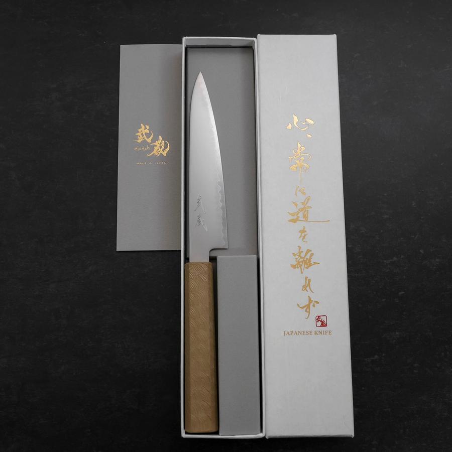 Petty Chromax Polished White Urushi Handle 150mm – MUSASHI