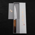 Petty Chromax Polished Yaki Urushi Handle 150mm (5.9”)-[Musashi]-[Japanese-Kitchen-Knives]