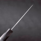 Petty HAP-40 Polished Buffalo Ebony Handle 120mm (4.7”)-[Musashi]-[Japanese-Kitchen-Knives]
