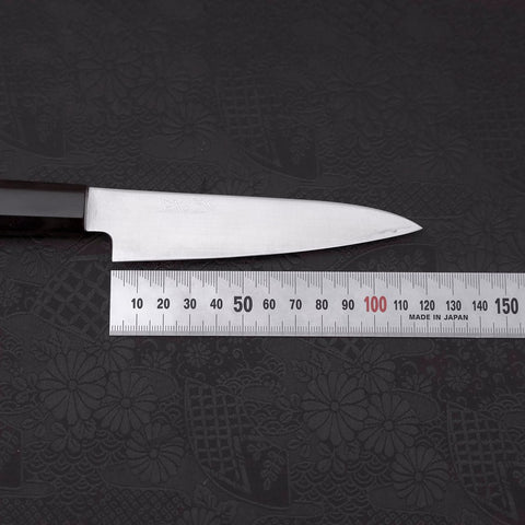 Petty HAP-40 Polished Buffalo Ebony Handle 120mm (4.7”)-[Musashi]-[Japanese-Kitchen-Knives]