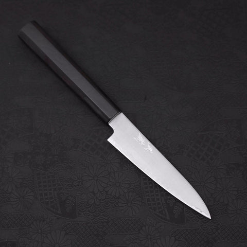 Petty HAP-40 Polished Buffalo Ebony Handle 120mm (4.7”)-[Musashi]-[Japanese-Kitchen-Knives]