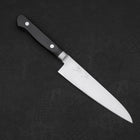 Petty Knife AUS-8 Polished Western Black Handle 120mm-[Musashi]-[Japanese-Kitchen-Knives]