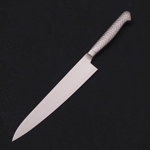 Petty Knife VG-5 Polished Western Handle 180mm (7”)-[Musashi]-[Japanese-Kitchen-Knives]
