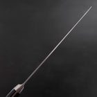 Petty Molybdenum Polished Dimples Western Black Handle 150mm (5.9”)-[Musashi]-[Japanese-Kitchen-Knives]