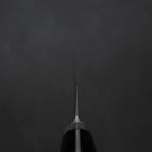 Petty Molybdenum Polished Western Black Handle 120mm (4.7”)-[Musashi]-[Japanese-Kitchen-Knives]