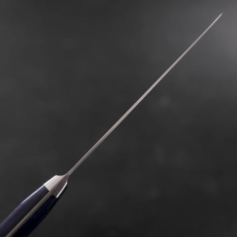 Petty Molybdenum Polished Western Blue Handle 120mm (4.7”)-[Musashi]-[Japanese-Kitchen-Knives]