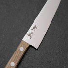 Petty Molybdenum Polished Western Magnolia Handle 135mm (5.3”)-[Musashi]-[Japanese-Kitchen-Knives]
