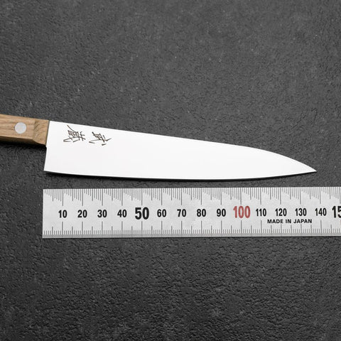 Petty Molybdenum Polished Western Magnolia Handle 135mm-[Musashi]-[Japanese-Kitchen-Knives]
