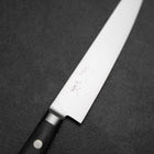 Petty Molybdenum Polished Western Purple Handle 150mm-[Musashi]-[Japanese-Kitchen-Knives]