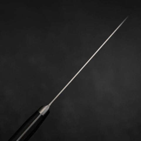 Petty Molybdenum Polished Western Purple Handle 150mm-[Musashi]-[Japanese-Kitchen-Knives]