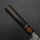 Petty SG-2 Damascus Ebony Handle 135mm (5.3”)-[Musashi]-[Japanese-Kitchen-Knives]