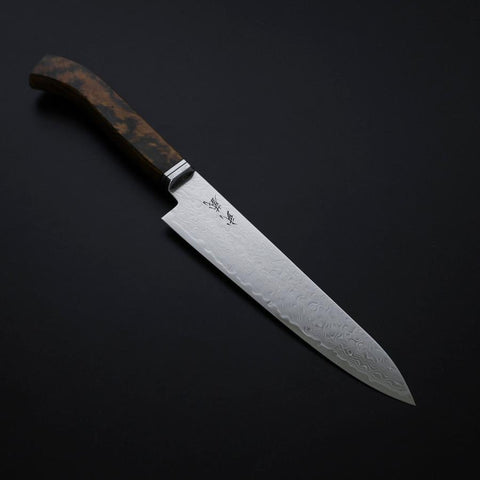 Petty SG-2 Damascus Western Golden Ebony Handle 155mm (6.1”)-[Musashi]-[Japanese-Kitchen-Knives]