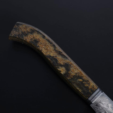 Petty SG-2 Damascus Western Golden Ebony Handle 155mm-[Musashi]-[Japanese-Kitchen-Knives]