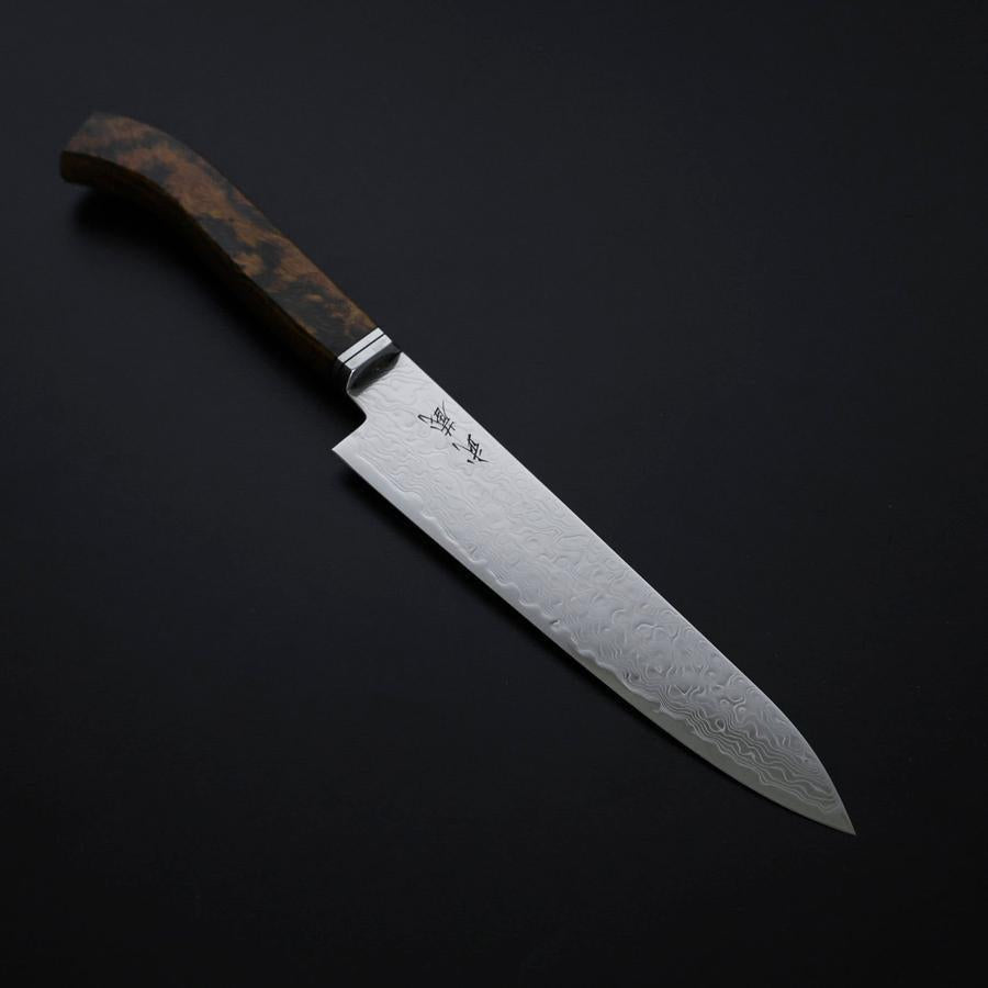 Petty SG-2 Damascus Western Golden Ebony Handle 155mm-[Musashi]-[Japanese-Kitchen-Knives]