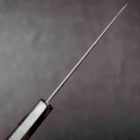 Petty SG-2 Kurouchi Tsuchime Buffalo Ebony Handle 150mm (5.9”)-[Musashi]-[Japanese-Kitchen-Knives]