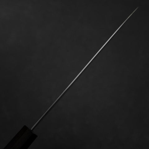 Petty SG-2 Nickel Damascus Ebony Handle 150mm (5.9”)-[Musashi]-[Japanese-Kitchen-Knives]