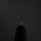 Petty SG-2 Nickel Damascus Ebony Handle 150mm-[Musashi]-[Japanese-Kitchen-Knives]