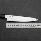 Petty SG-2 Nickel Damascus Ebony Handle 150mm-[Musashi]-[Japanese-Kitchen-Knives]