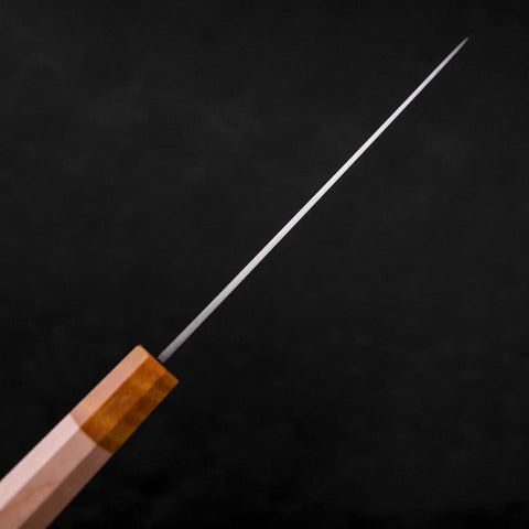 Petty SG-2 Polished Maple Yellow Handle 150mm (5.9”)-[Musashi]-[Japanese-Kitchen-Knives]
