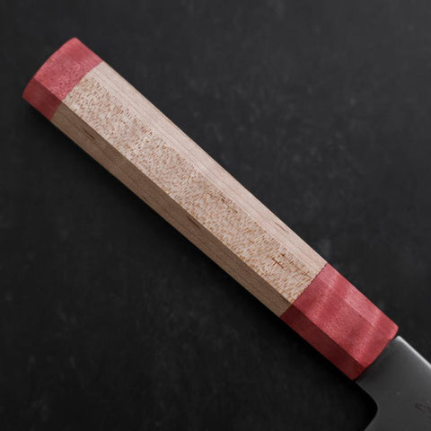 Petty SG-2 Polished Red Maple Handle 120mm (4.7”)-[Musashi]-[Japanese-Kitchen-Knives]