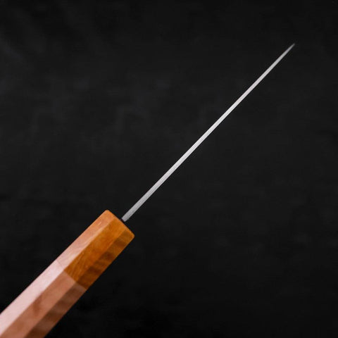 Petty SG-2 Polished Yellow Maple Handle 120mm (4.7”)-[Musashi]-[Japanese-Kitchen-Knives]