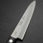 Petty SK Steel Polished Western Black Handle 150mm (5.9”)-[Musashi]-[Japanese-Kitchen-Knives]