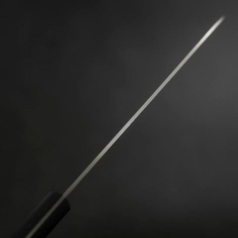 Petty SK Steel Polished Western Black Handle 150mm (5.9”)-[Musashi]-[Japanese-Kitchen-Knives]