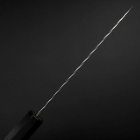 Petty SLD Black Damascus Ebony Handle 130mm (5.1”)-[Musashi]-[Japanese-Kitchen-Knives]