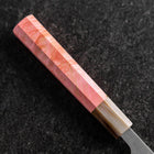 Petty SLD Mirror Buffalo Dark Pink Maple Handle 130mm-[Musashi]-[Japanese-Kitchen-Knives]