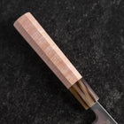 Petty SLD Mirror Buffalo Light Pink Maple Handle 130mm (5.1”)-[Musashi]-[Japanese-Kitchen-Knives]