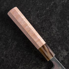 Petty SLD Mirror Buffalo Light Pink Maple Handle 130mm-[Musashi]-[Japanese-Kitchen-Knives]